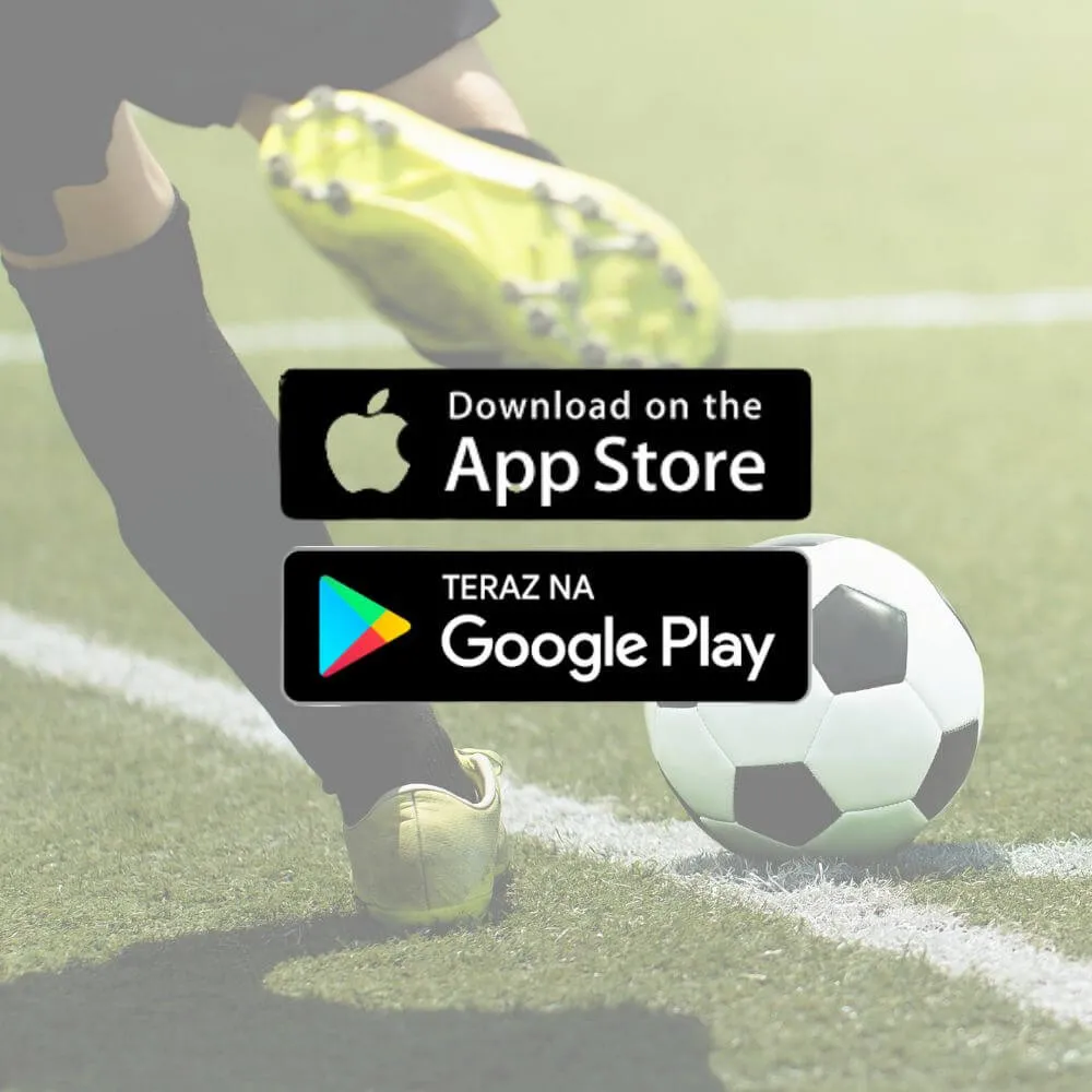 Tlačítka pro stažení aplikace Sport.Video z App Store a Google Play